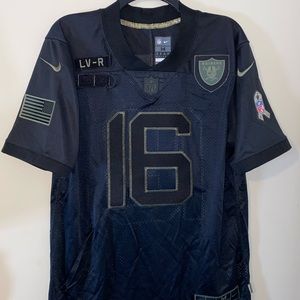 Nike NFL Raiders Tyrell Williams #16 Salute To Service Jersey 33nm-nsts medium